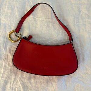 STAUD Red Ollie Shoulder Bag - make an offer!